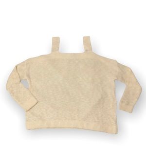 Honey Belle Womens Cold Shoulder Sweater Size M/L